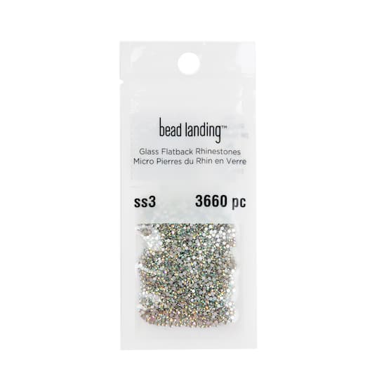 SS3 Glass Flatback Rhinestones by Bead Landing